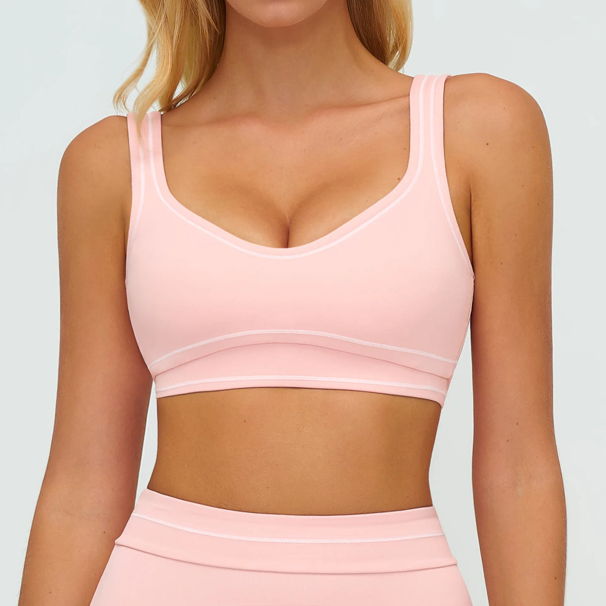 High Fitness Sports Bra Lines Yoga Top Women Fitness Bra Gym Active Wear Backless Workout Push-up Fitness Bras Running Underwear
