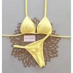 New Micro Bikinis Push Up Women Swimsuits Sexy Swimwear Brazilian Bikini Set Thong Biquini Solid Swimsuit Summer Beachwear