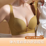 Plus Size Bra Sexy Lingerie Thick Cup Bras for Women Solid Padded Underwear Push Up Brassiere Femme Wireless Bra invisible bra