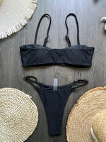 2026 Shiny Sequins Bandeau Bikini Women Swimwear Female Swimsuit Two-pieces Bikini Set Bather Bathing Suit Swim Lady Beachwear