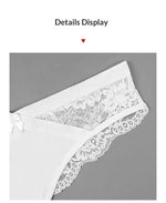Hot Sale Lace Embroidery Sexy Women Thong Panties Low Rise Comfortable Female G-string Intimate Lingerie Solid Floral Underwear