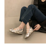 Women's Retro Elegant Shallow Mouth Casual Wedge Heel Mary Jane ShoesAutumn New Fashion Versatile Comfortable Single Shoes