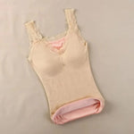 Thermal Underwear Plus Size Vest Thermo Lingerie Women Winter Clothing Warm Top Inner Wear Thermal Shirt Undershirt Intimate