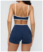 Women Bra Shockproof Gym Top Women Underwear Thin Strap Halter Sports Bras Scrunch Push-up Workout Yoga Tank Tops Women's Clothe