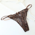 Sexy Pantis Mesh T Pants Thong Cute Transparent Strawberry Cherry Ladies Panties Underwear Low Waist Seamless Lace G-string Wome