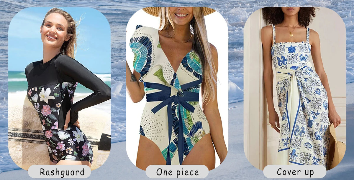 Women's Surf Rash Guard Surfing Diving Swimwear Tight Long Sleeve T Shirt Floatsuit Skins Top UV Protection Swimming Swimsuit