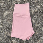 Solid Color High Waist Yoga Short Leg Women Fitness Sport ShortBike Soft Squatting Proof Comprehensive Training Jog Athletic