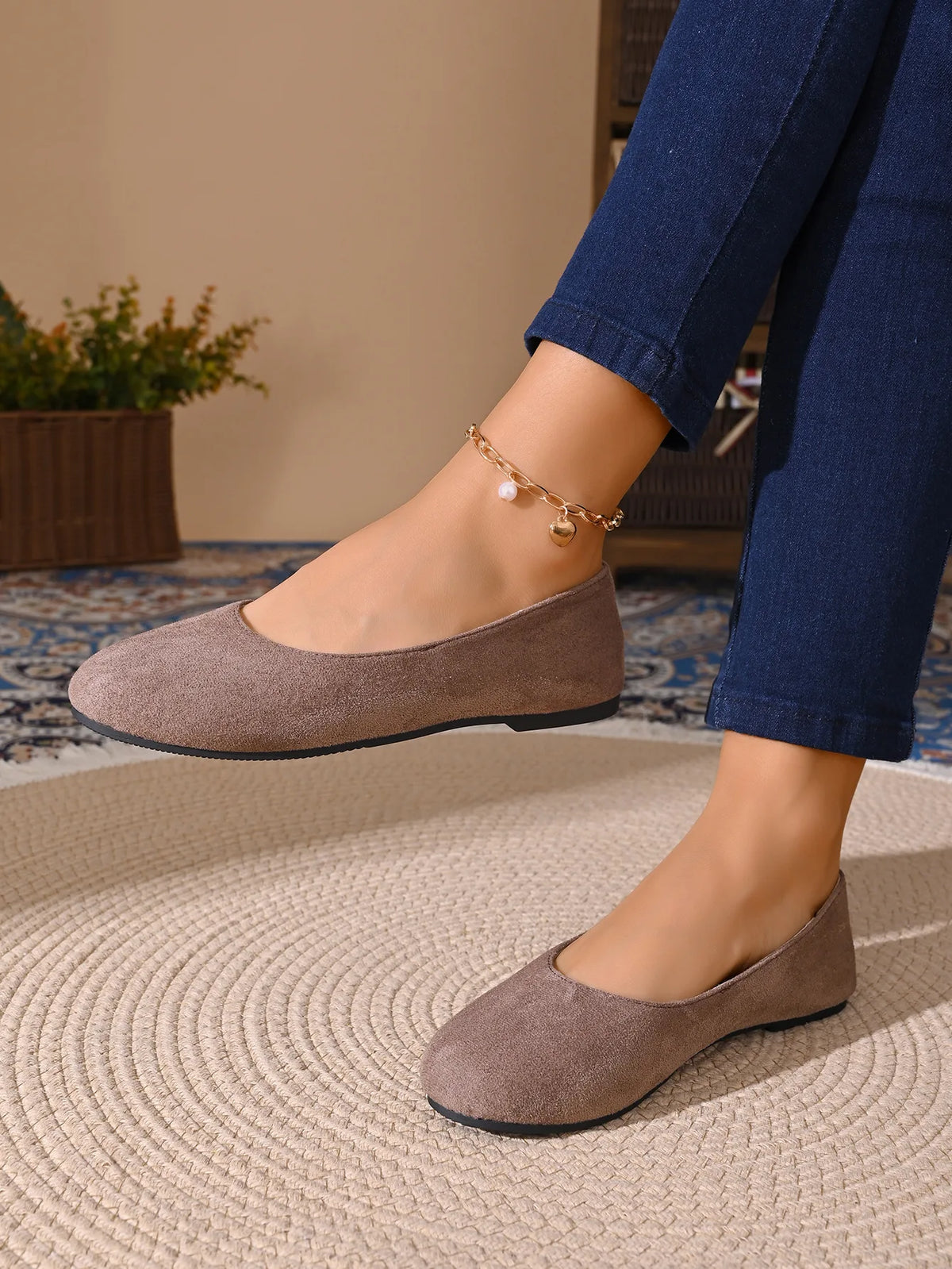 Women Flats Shoes Comfortable Knit Ballet Flat Shoes Women Casual Slip on Loafers Office Boat Sneakers Women Zapatos De Mujer