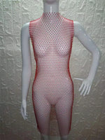12 Colors New Sexy Mesh Diamond Crystal Turtleneck Dress Swimsuit Bikini Cover Up Nightclub Beach Cover Ups for Swimwear Women