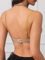 Women's Essentials Deep U Push Up Convertible Low Cut Plunge Bra Underwire Padded T-Shirt Bra Lift Support for Women Add One Cup