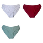 3Pcs/Set Women Panties Low Waist Briefs Women Cotton Panty Female Underpants Comfort Underwear Sexy Lingerie M-XL
