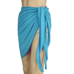 Women Beach Skirts Swimwear Summer Solid Bikini Cover Ups Shorts Pareo Wraps Sarong Skirt Swimsuit Beachwear Half Wrapped Skirt