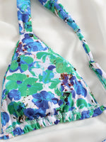 2025 Brazilian Thong Bikinis Strappy Swimsuit Women Sexy Printed Swimwear Female Bathers Swimming Bathing Swimming Swim Suit