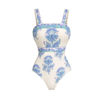 2Pc Retro Print Swimsuit 2026 Sexy Bikini Women Swimwear Push Up Swim Suit Female Bandeau Biquini Bathingsuit Beachwear Cover Up