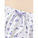 A Set Summer Pajamas For Women Mini Tank Tops And Shorts Best-Selling Loungewear Lace-trimmed Corset & Floral Short Pajama Sets
