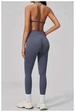 Breathable Quick Drying Yoga Set for Women Beauty Back Sports Bra High Waist Leggings Fitness Suit Outwear Gym Running Tracksuit