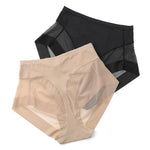 Seamless Panties Women High Rise Panty Tummy Control Briefs Butt Lifter Shapewear Sexy Lingerie Ice Silk Underwear S-3XL