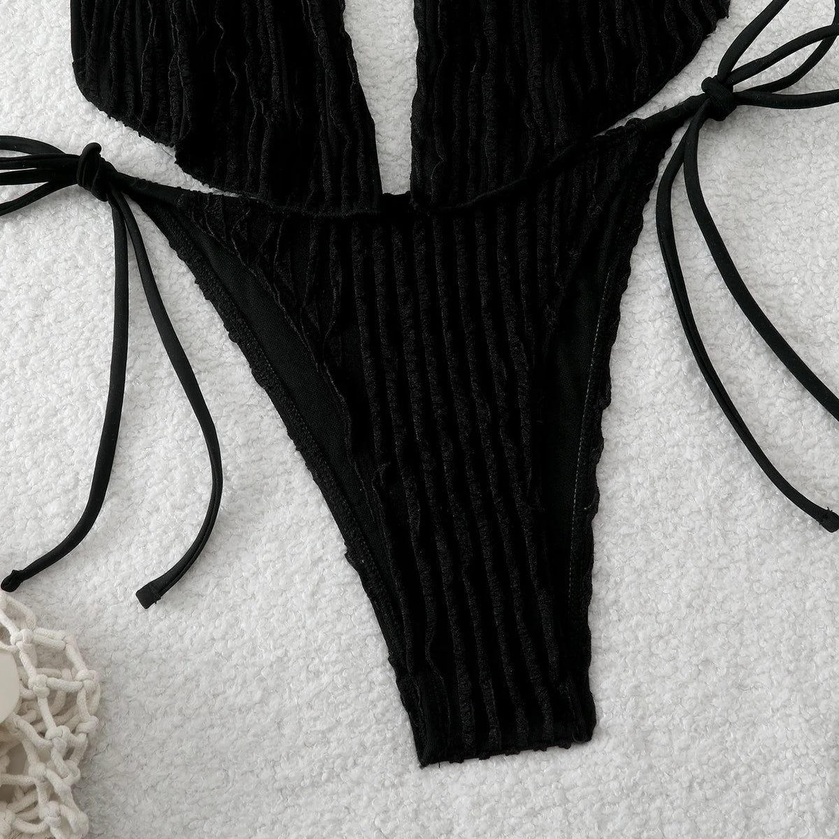 New Sexy Shell Linked String Bikini 2026 Women Swimwear Female Swimsuit Two Pieces Thong Bikini Set Bather Bathing Suit Beach
