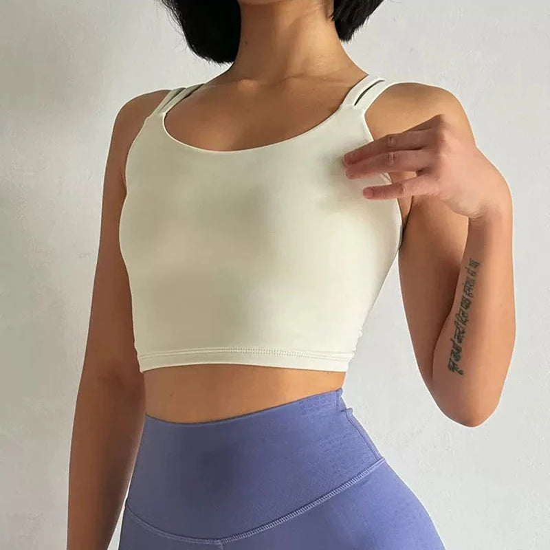 Women's yoga sports bra, shock-absorbing collection breast, beautiful back, fitness quick drying training vest