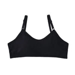 No Underwire Comfort Everyday Bra Women's Wirefree Padded Bra Seamless Full Coverage Cotton Bralette with Adjustable Strap