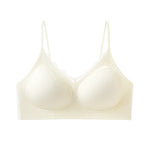 Underwear Women's Summer Thin Small Chest Thick Push-up Big Invisible Seamless Spaghetti Strap Bra Jelly Back Bras 2026