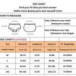 3Pcs/set Women Printing Floral Panties Low-Rise Cotton Briefs Female Comfortable Underwear Female Soft Panties Lingerie M-2XL
