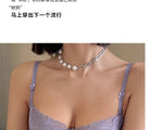 French Sexy Lace Bra for Small Boobs, Wirefree Bralette Ultra Thin, Light Support Traceless Bra Women White Lingerie Set MOYISU