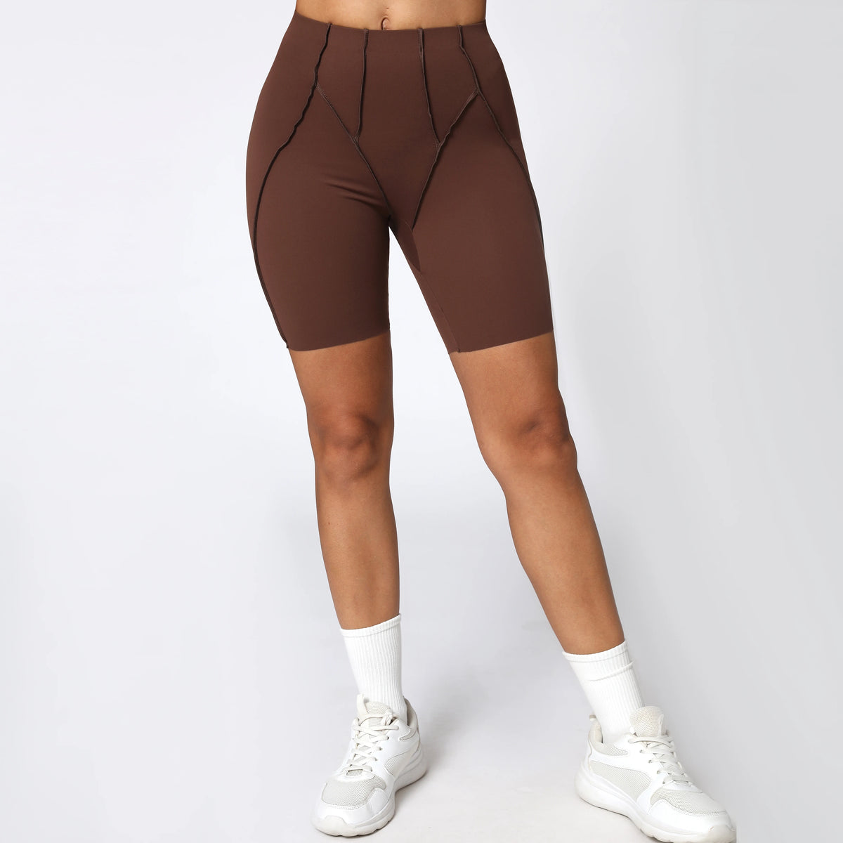 Yoga Shorts Women Fitness Shorts V-shaped Waist Running Cycling Shorts Breathable Sports Leggings Workout Gym Shorts