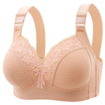 Womens Lace Bras Ultra-Thin Perspective Bralette Deep V Bra Sexy Lingerie Tops Plus SizeCup Mom's underwear active bra