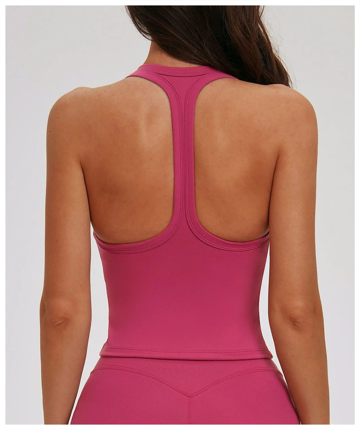 Women Yoga Sports Bra High Strength Gym Tank Top Push-Up Workout Bra Fitness Vest Comfortable Naked Feeling Gym Bra Fitness Bra