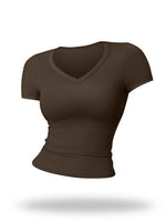Gym running short sleeved t-shirt fitness bra yoga sportswear women's vest sports top