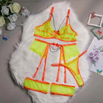 Sexy Bra And Panty set Exotic Costumes Sensual Transparent Erotic Apparel Porn Goth Mesh Sex Outfit Top and Briefs