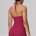 Women Sports Yoga Bra Adjustable Sports Top Women's Fitness Top Sleeveless Open Back Bra Fitness Workout Running Sportswear Vest