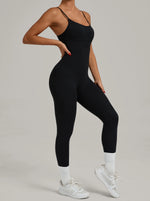 Padded One-Piece Yoga Clothes Sportswear Women's Gym Push Up Workout Clothes Fitness Sports Fitness Wear Yoga Jumpsuit