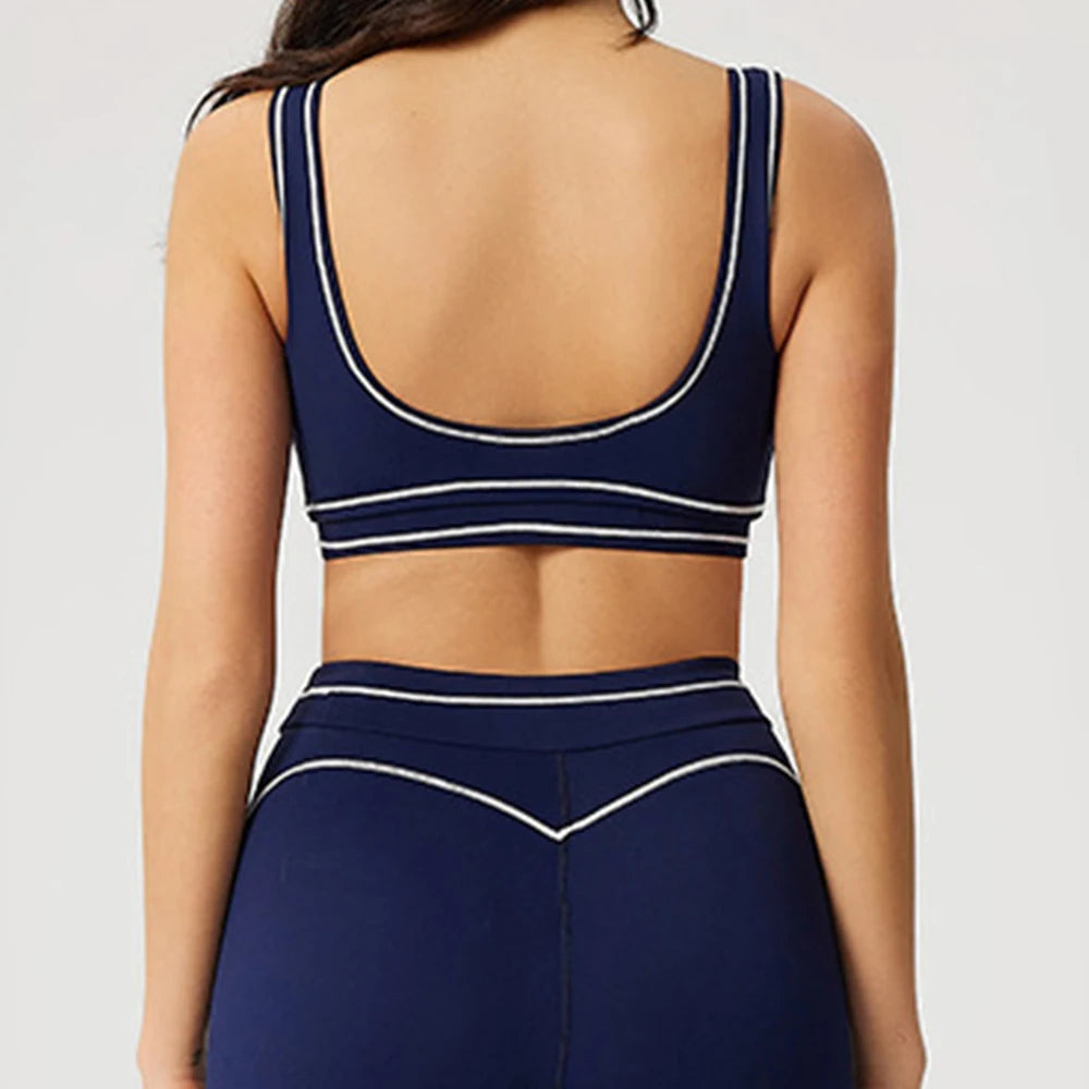 Sexy Sports Bra Women Workout Underwear High-strength Professional Shockproof Running Bra Gym Push Up Lingerie Yoga Fitness Bra