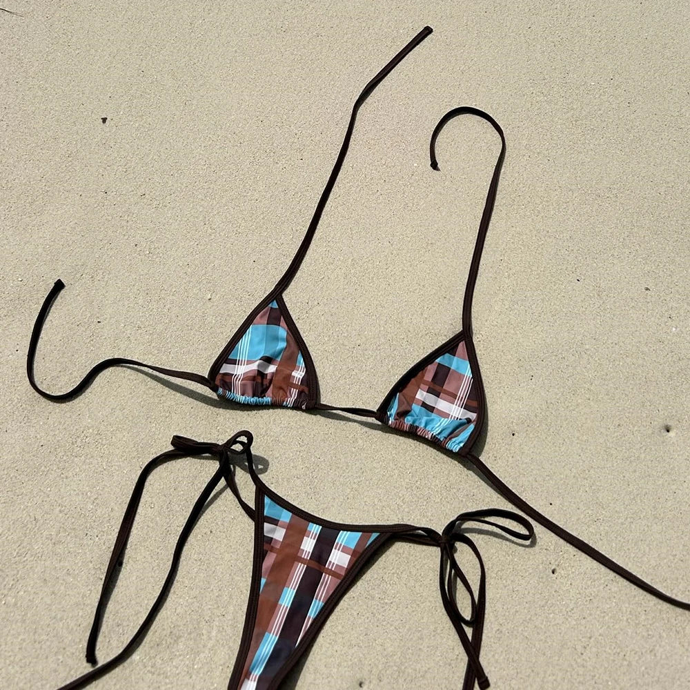 Swimsuit For Women Push Up Bikinis 2026 Sexy Swimwear Female Bikini Set Brazilian Biquini Print Bathing Suit Summer Beachwear