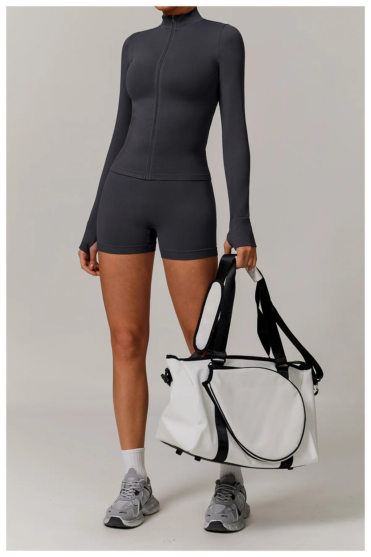 2/3PCS Yoga Set Women Workout Set Seamless Sportswear Gym Clothing Fitness Long Sleeve Crop Top High Waist Leggings Sports Suits
