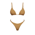 Bandeau 3Pcs Biquini Sexy Bikini Women Swimsuit Push Up Swimwear Female Strappy Bathing Suits Green Bodysuit Beachwear Swim Suit