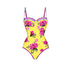 Push Up One Piece Swimsuit With Cover Up Sexy Swimwear Women 2026 Patchwork Swim Suits Female Bikinis Sliming Bodysuit Beachwear