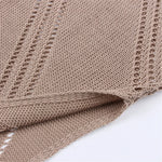 Sexy Hollow Out Crochet Knitted Tunic Beach Cover Up Cover-ups Beach Dress Beach Wear Beachwear Female Women Long Dress V4531