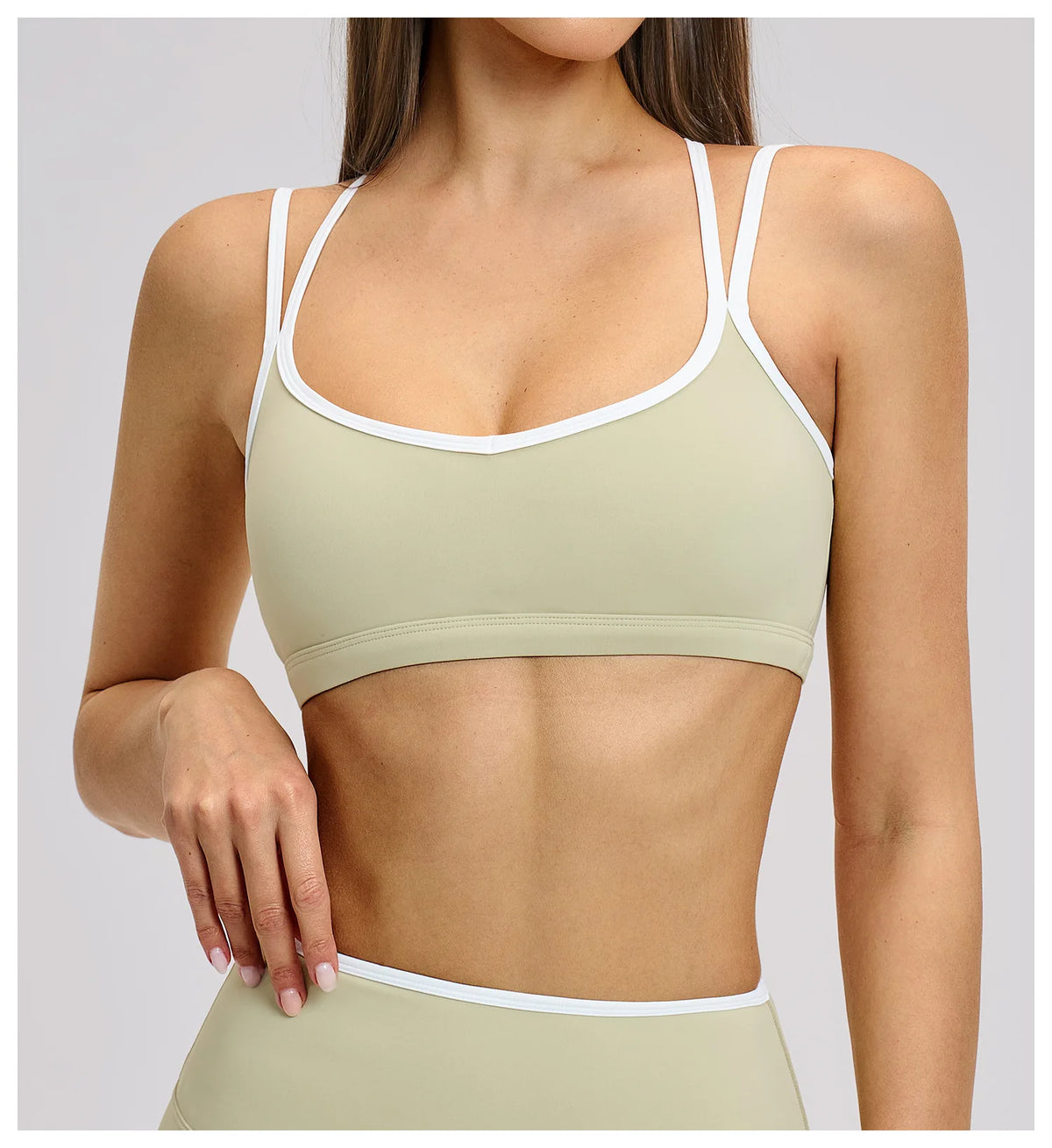 Sexy Back Sports Bra Top Women's Push-Up Yoga Underwear Fitness Top Running Workout Yoga Top Soft Beauty Back Bras Gym Underwear