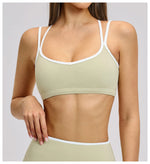 Sexy Back Sports Bra Top Women's Push-Up Yoga Underwear Fitness Top Running Workout Yoga Top Soft Beauty Back Bras Gym Underwear