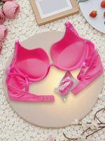 Deep V Bra Low Cut Sexy Push Up Bralettes for Women Padded Comfy Smoothing Underwire Lifting Bras gathered Thick Bralette