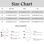 Sexy Bikini Set Two Piece Swimsuit Bikini Set Push Up Bra Solid Thong Women Swimwear Beachwear Bathing Suit Traje De BañO 2024