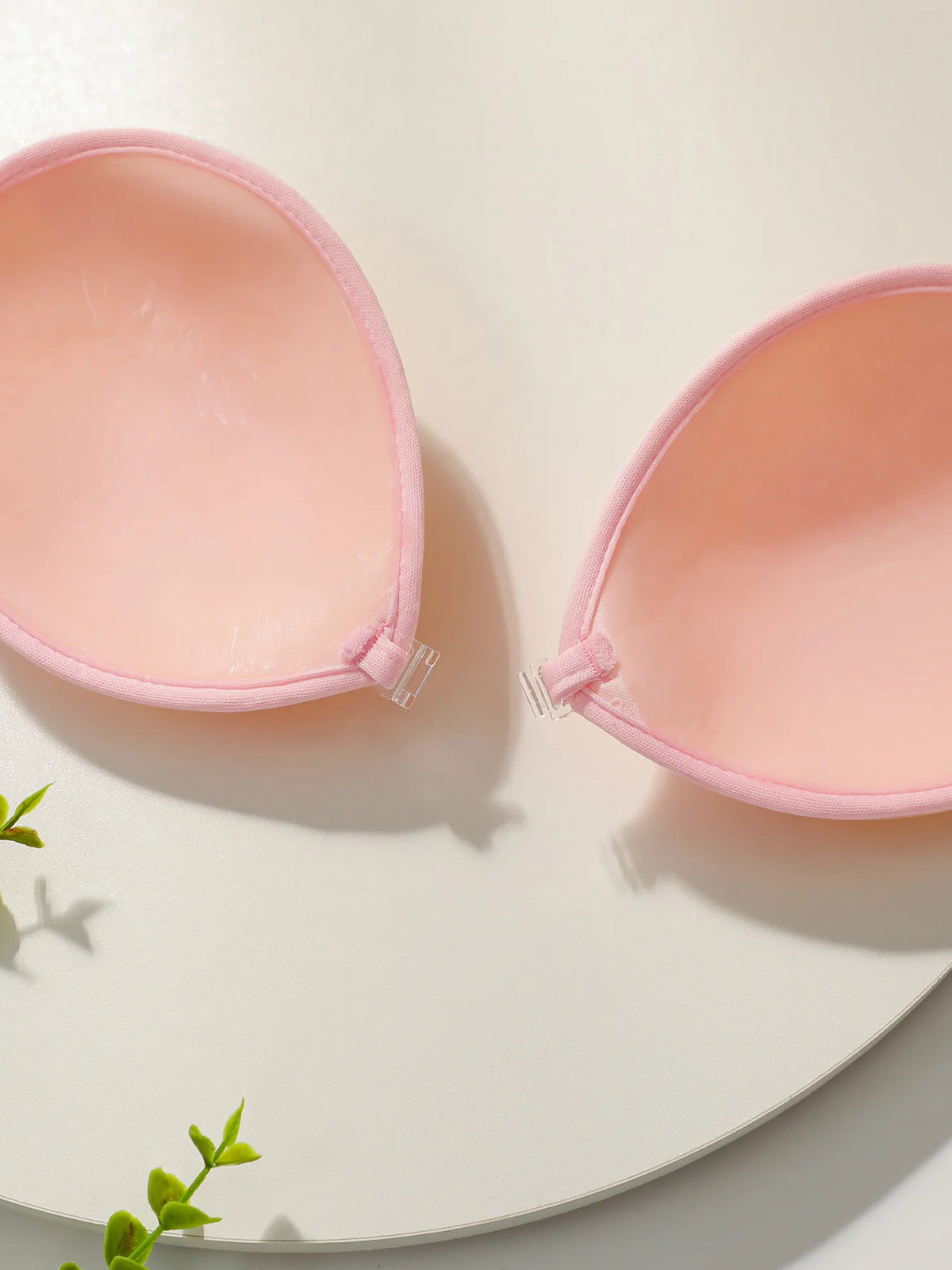 Women's chest patches gather, big chest highlights small nipple patches wedding suspenders invisible reusable bra JA2329