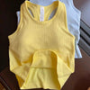 Sports Short Vest Sleeveless, Breathable, Sweat-Absorbent, Wearing Running and Fitness Training Yoga Clothes.