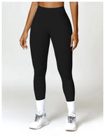 Hearuisavy Summer Scrunch Gym Leggings Woman Workout Pants Female Running Tights Push Up Yoga Pants High Waist Sports Leggings