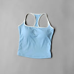 Women's Pilates Tank Top Push-Up Sports Bra Hollow Breathable Fitness Bras Gym Yoga Vest Sexy Running Tops Sportswear