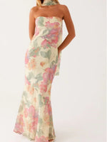 Women Long Bodycon Dress With Scarf Tube Maxi Dress Sexy Summer Strapless Dresses Off Shoulder Sundress Evening Vestidos