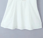 Foridol Lace Up Mini Summer Dress Sundress Women Spaghetti Strap Sexy Short White Beach Vestidos Fishbone Party Club Dress 2025